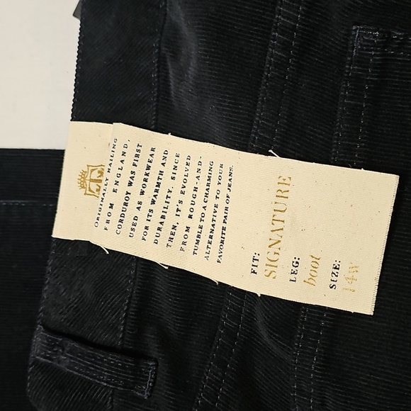 Talbots Corduroy Boot Cut Pants nwt - Picture 6 of 6